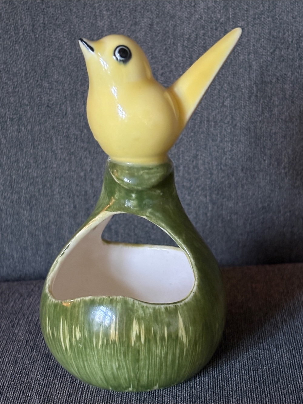 Pennsbury Bird Slick Chick Bird on Gourd
